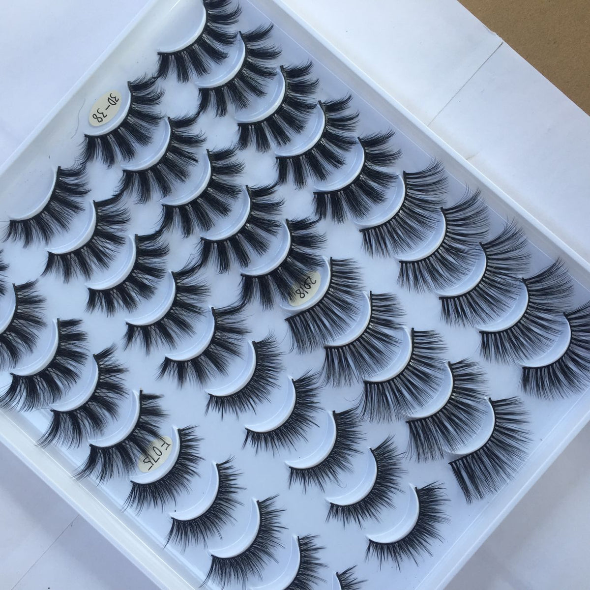 Cils Postiches 3D Multi-Couches