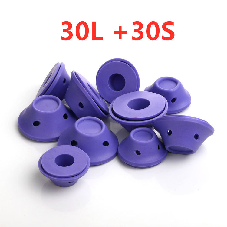 Bigoudis en Silicone pour Cheveux