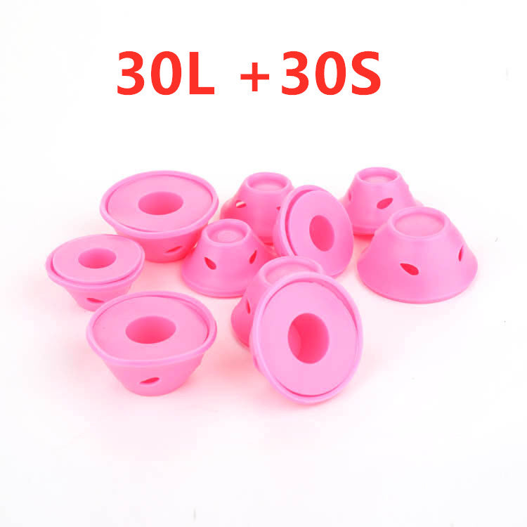 Bigoudis en Silicone pour Cheveux