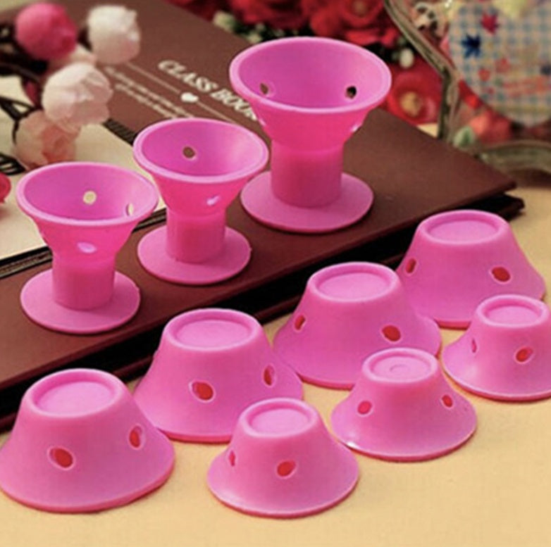 Bigoudis en Silicone pour Cheveux