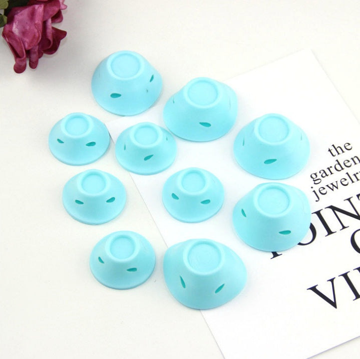 Bigoudis en Silicone pour Cheveux