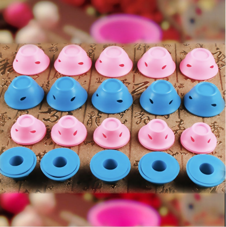 Bigoudis en Silicone pour Cheveux