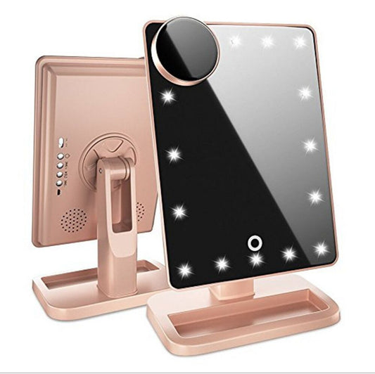 Miroir de Maquillage LED à Écran Tactile