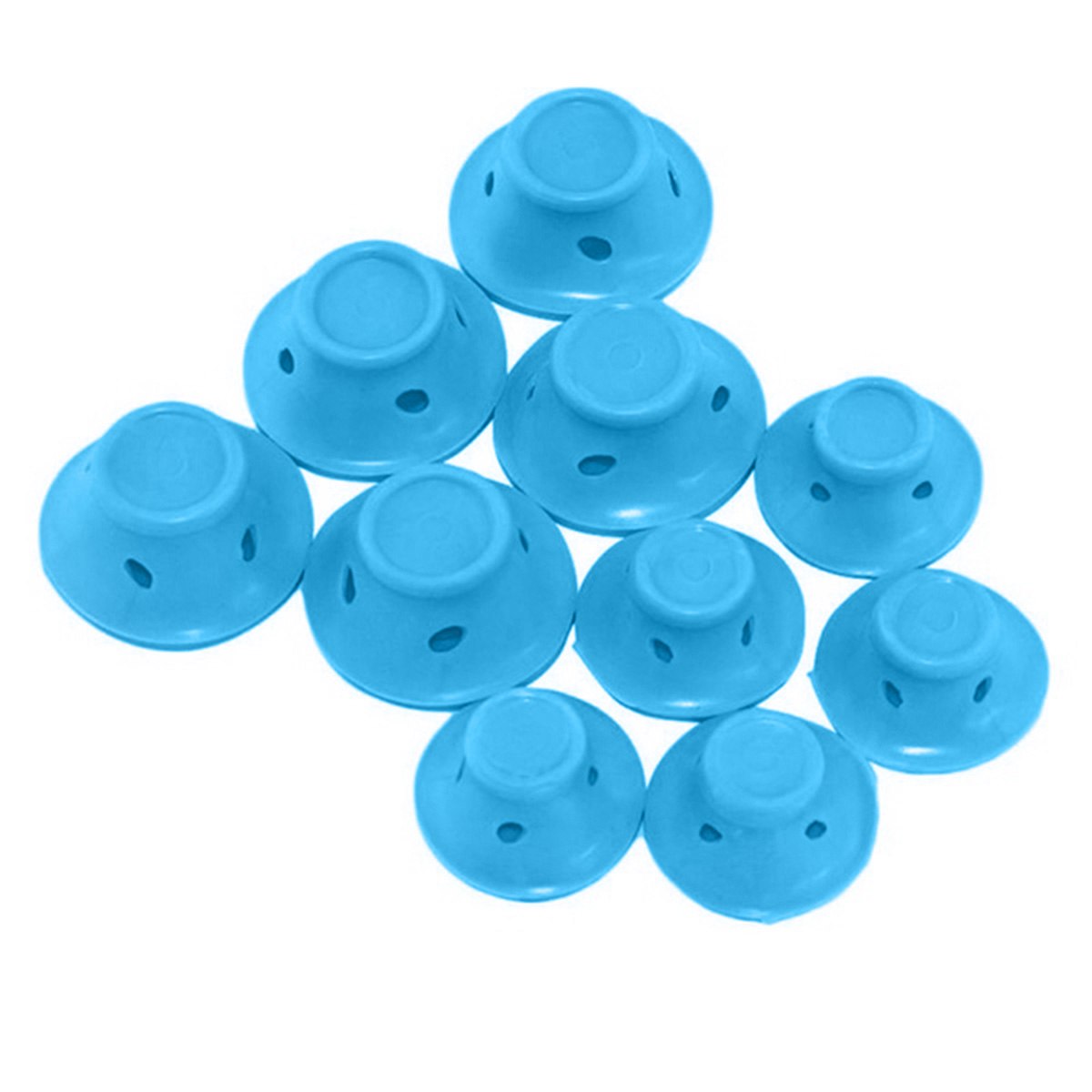 Bigoudis en Silicone pour Cheveux
